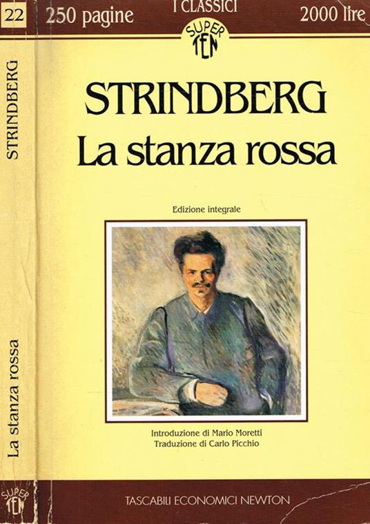 La Stanza Rossa - August Strindberg - copertina