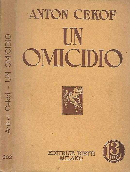 Un omicidio. ed altri racconti - Anton Cechov - copertina