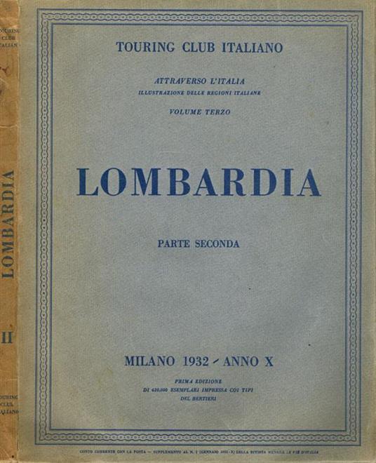 Lombardia Parte Ii - copertina