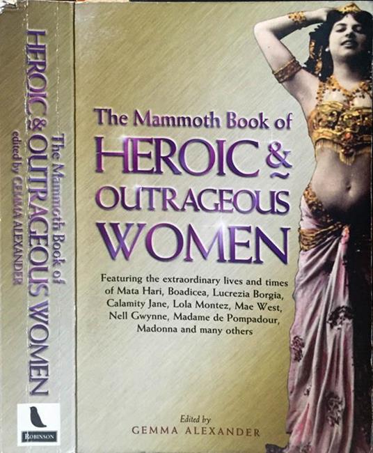 The Mammoth book of Heroic and outrageous women - copertina
