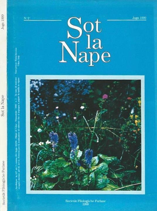 Sot la Nape N. 2. Trimestrale con gli atti della Società - copertina