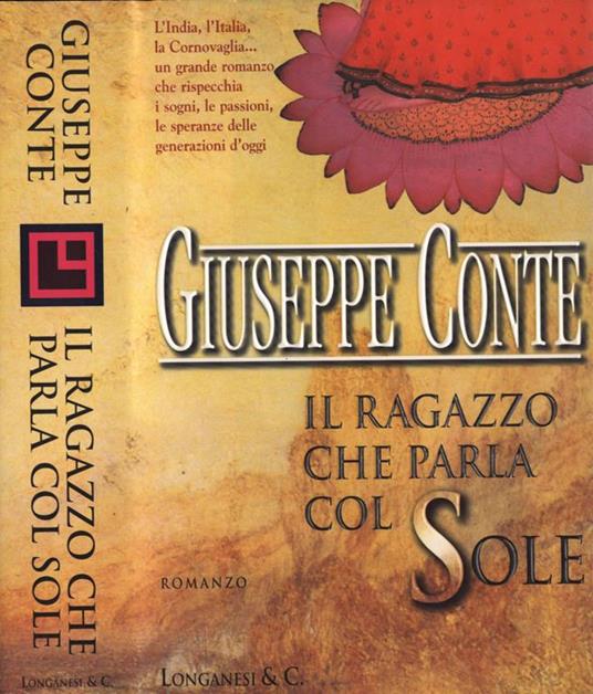 Il ragazzo che parla col sole - Giuseppe Conte - copertina