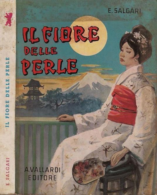 Il Fiore delle perle - Emilio Salgari - copertina