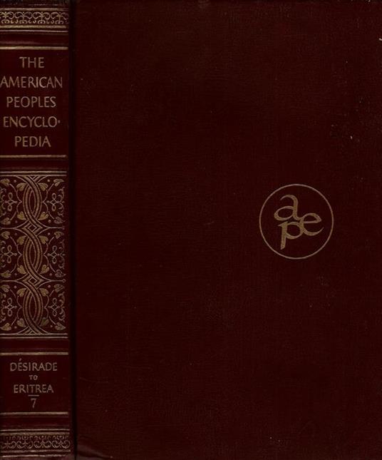 The American Peoples Encyclopedia. A comprehensive reference work - copertina