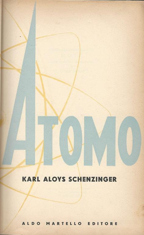 Atomo - copertina