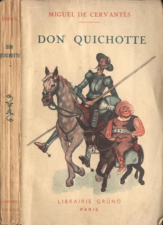 Don Quichotte - Miguel de Cervantes - copertina