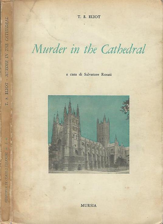 Murder in the Cathedral - Thomas S. Eliot - copertina