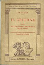 Il Critone. Ovvero Della Sovranità Intangibile Dello Stato