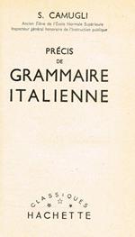 Precis De Grammaire Italienne