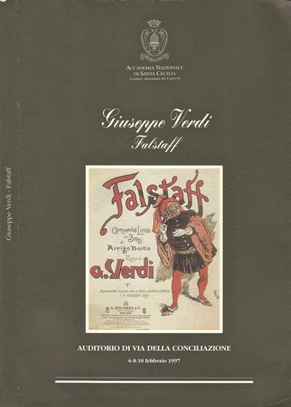 Falstaff - Giuseppe Verdi - copertina