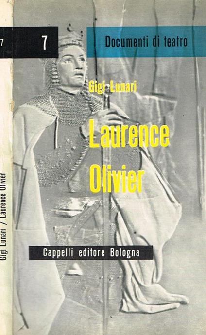 Laurence Olivier - Gigi Lunari - copertina
