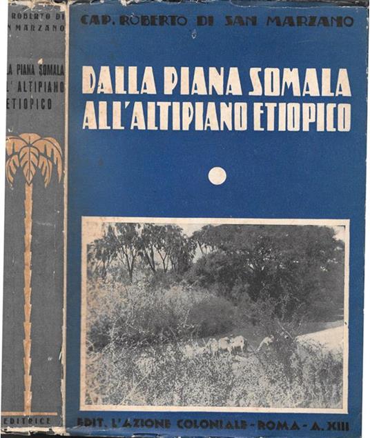 Dalla piana somala all'altipiano etiopico - copertina