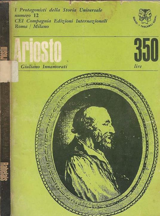 Ariosto - Rabelais - Giuliano Innamorati - copertina