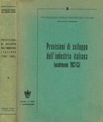Previsioni Di Sviluppo Dell'Industria Italiana. Quadriennio 1962 65