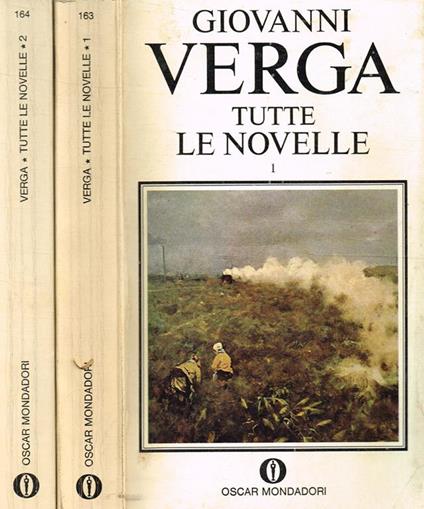 Tutte Le Novelle Vol.I Ii - Giovanni Verga - copertina