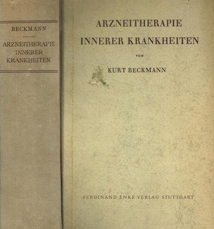 Arzneitherapie Innerer Krankheiten. Klinische Pharmakologie - copertina