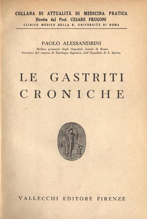 Le gastriti croniche - copertina