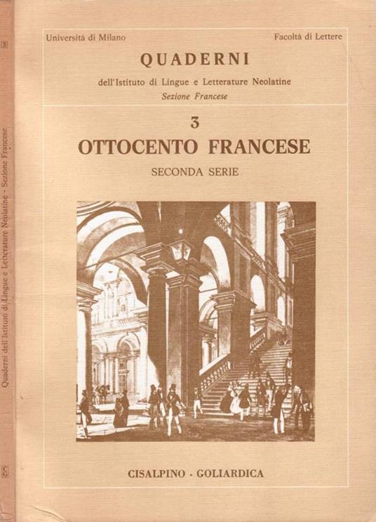 Ottocento Francese - copertina