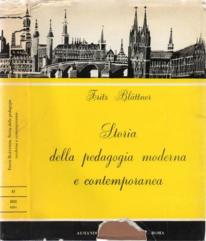 Storia della pedagogia moderna e contemporanea - copertina