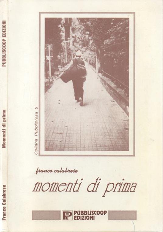 Momenti di prima - Franco Calabrese - copertina