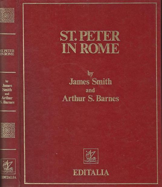 St. Peter in Rome - James Smith,Arthur S. Barnes - copertina