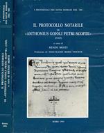 Il Protocollo Notarile Di Anthonius Goioli Petri Scopte