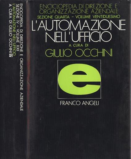 L' automazione nell' ufficio - copertina