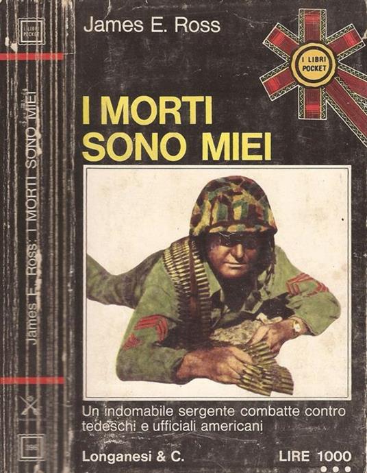 I morti sono miei - James E. Ross - copertina