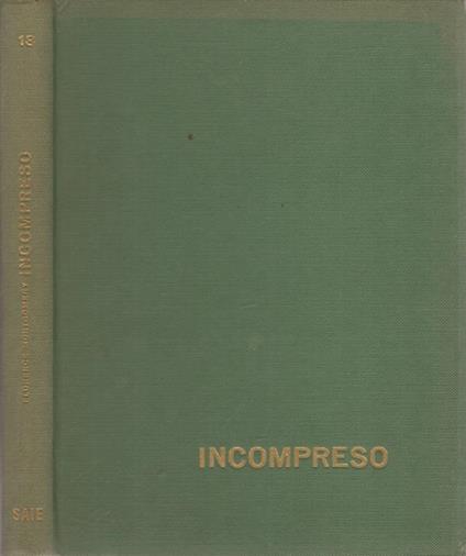 Incompreso - Florence Montgomery - copertina