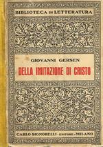 Della Imitazione Di Cristo Libri Quattro Tradotti In Italiano Dal Padre Antonio Cesari