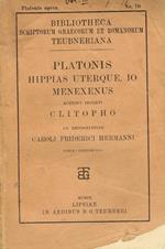 Hippias Uterque, Io Menexenus Accedit Incerti Clitopho. Ex Caroli Friderici Hermanni
