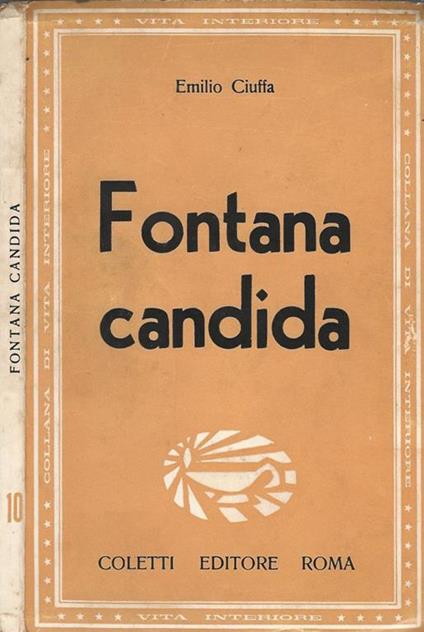 Fontana candida - copertina