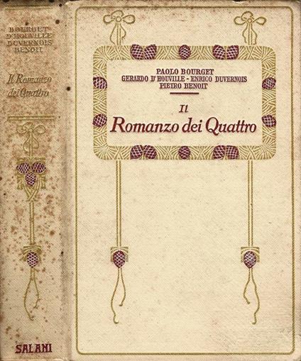 Il Romanzo dei Quattro - copertina