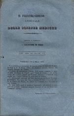 Il Filiatre-Sebezio (Volume LVI) Giornale delle Scienze Mediche