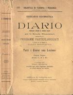 Diario Parte I compilato secondo il metodo ciclico