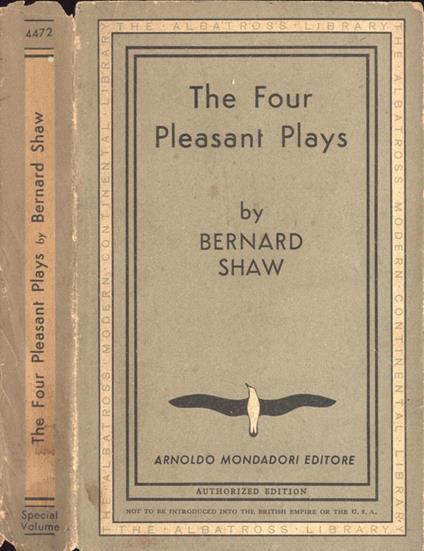 The four pleasant plays - Bob Shaw - copertina