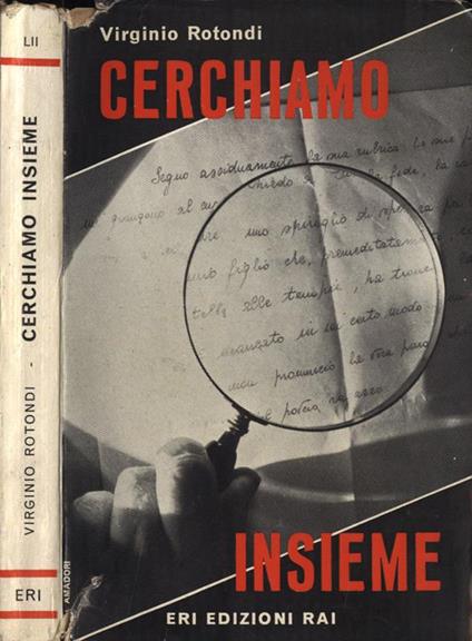 Cerchiamo insieme - Virginio Rotondi - copertina