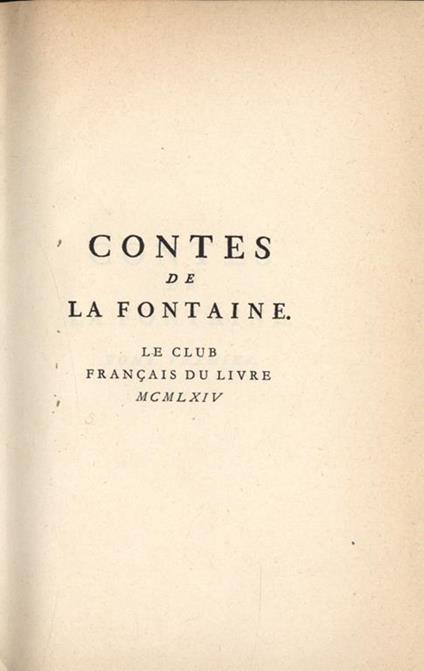 Contes et nouvelles en vers - copertina