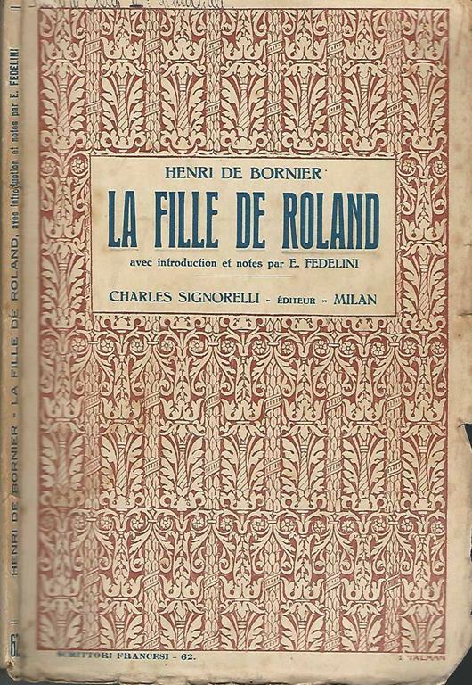 La fille de Roland - copertina