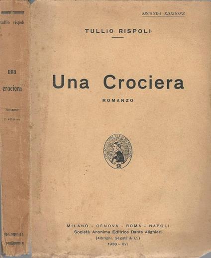 Una Crociera - Tullio Rispoli - copertina