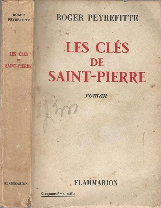 Les Cles De Saint-Pierre - Roger Peyrefitte - copertina