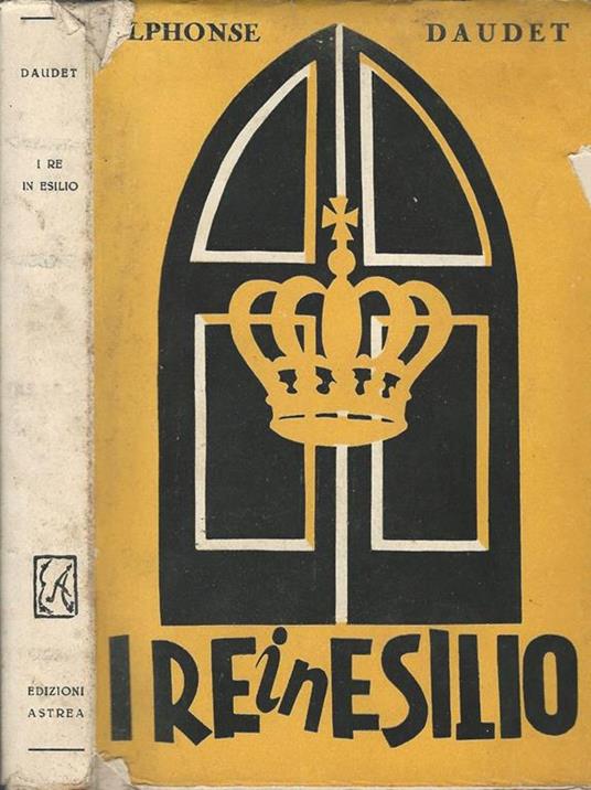 I Re In Esilio - Alphonse Daudet - copertina