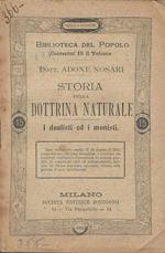 Storia Della Dottrina Naturale I Dualisti Ed I Monisti