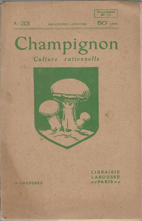 Champignon Culture Rationnelle - copertina