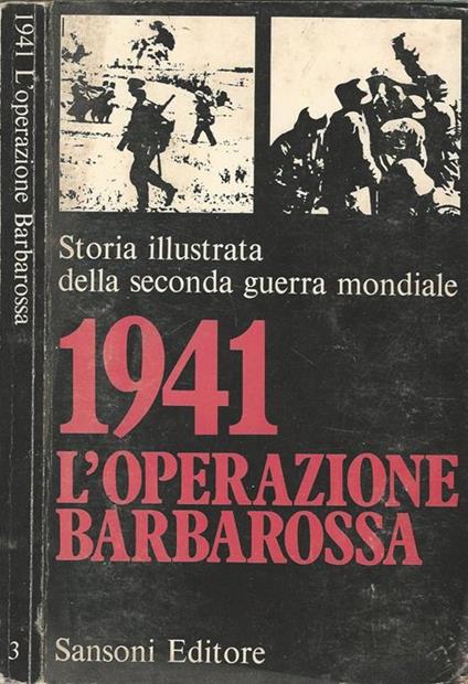 1941 L'Operazione Barbarossa - copertina