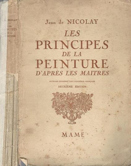 Les Principes De La Peinture D'Apres Les Maitres - copertina