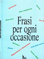 Frasi Per Ogni Occasione