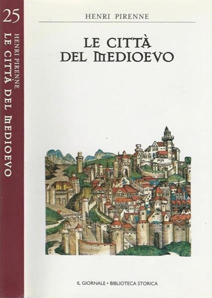 Le citta del medioevo - Henri Pirenne - copertina