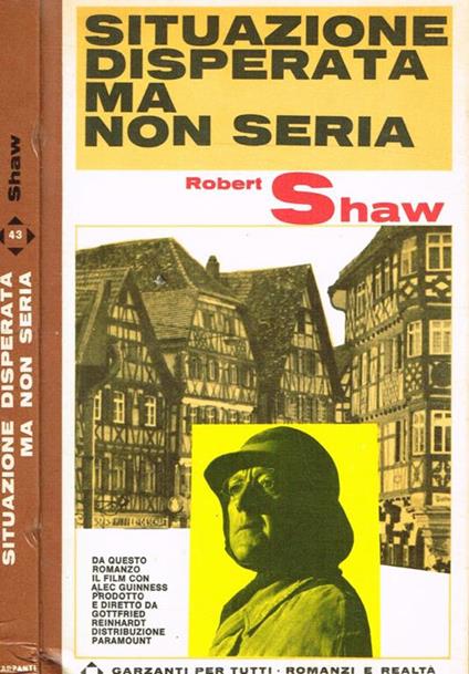 Situazione Disperata Ma Non Seria - Robert Shaw - copertina