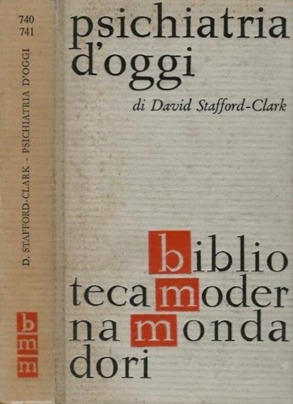 Psichiatria d'oggi - David Stafford - copertina